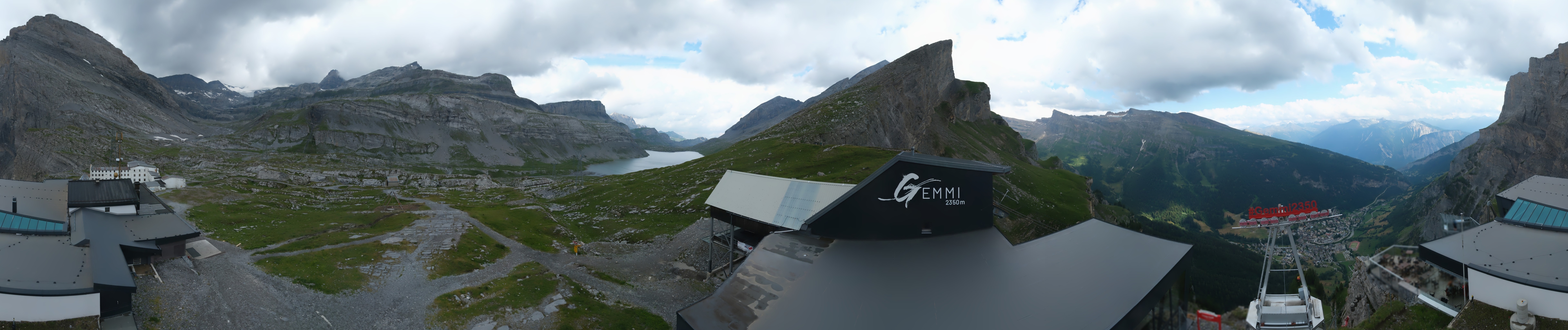 Archiv Foto Webcam Leukerbad: Gemmi Panoramacam