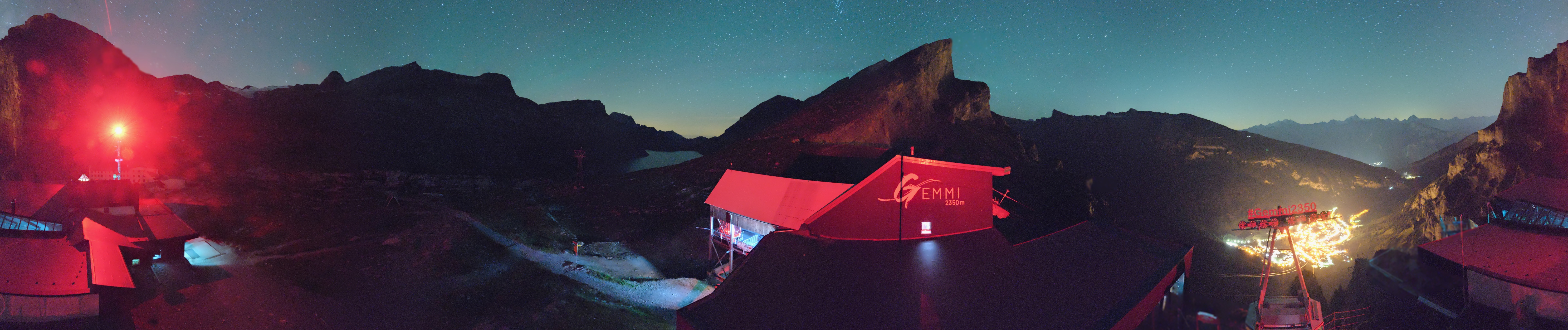 Archiv Foto Webcam Leukerbad: Gemmi Panoramacam