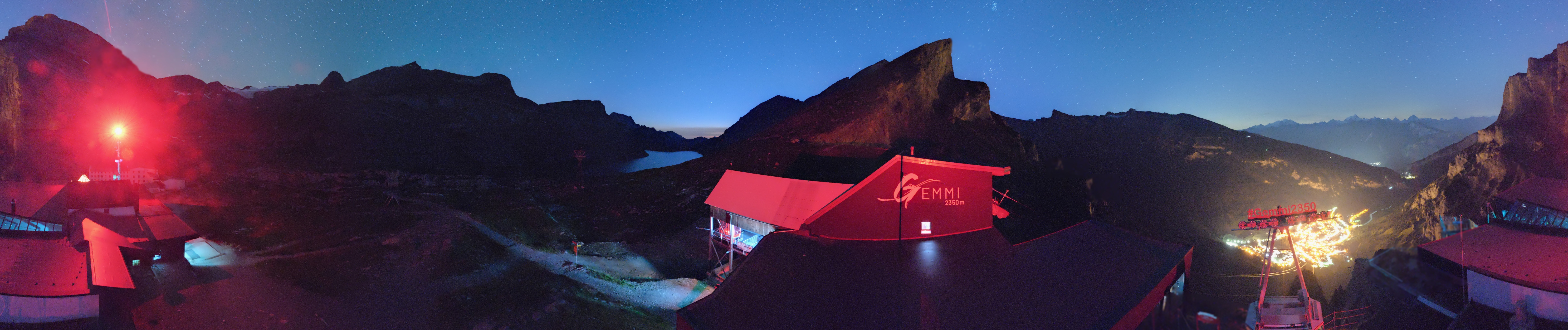 Archiv Foto Webcam Leukerbad: Gemmi Panoramacam
