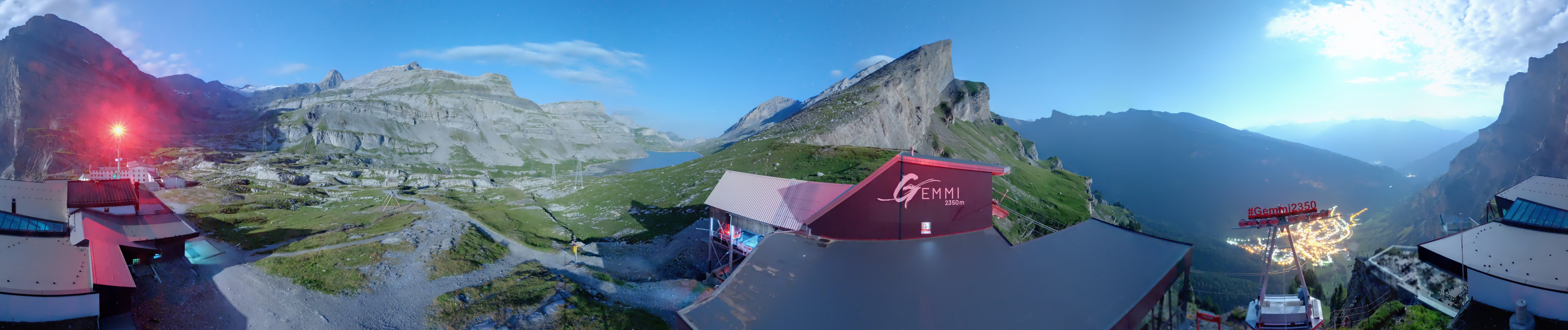 Archiv Foto Webcam Leukerbad: Gemmi Panoramacam