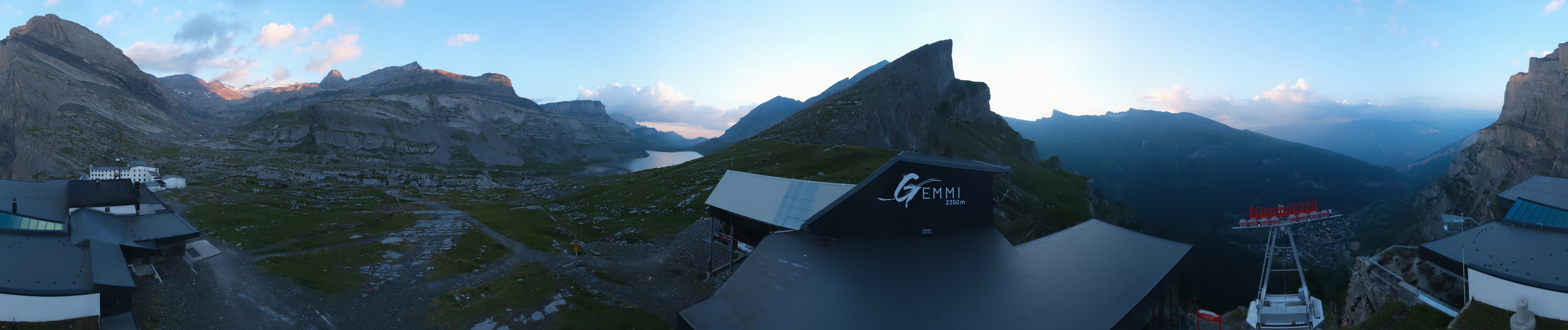 Archiv Foto Webcam Leukerbad: Gemmi Panoramacam