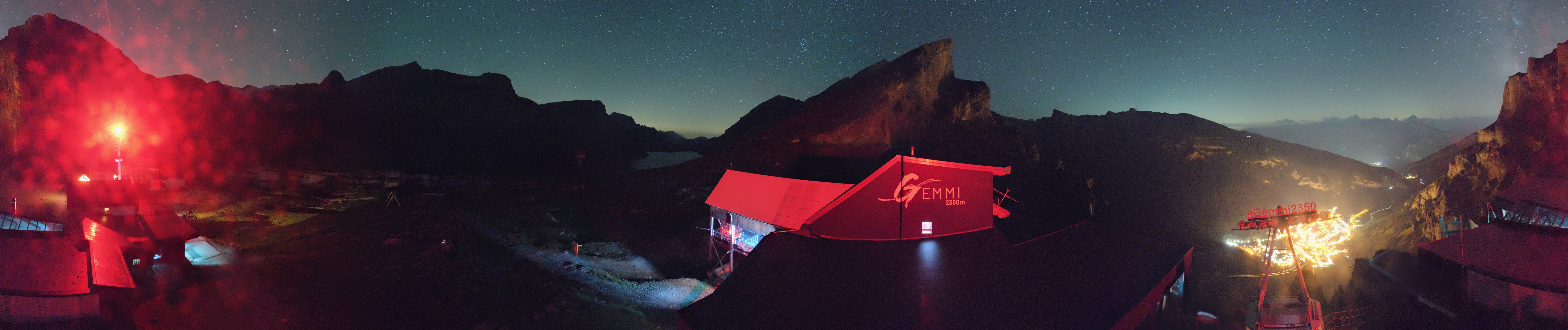 Archiv Foto Webcam Leukerbad: Gemmi Panoramacam