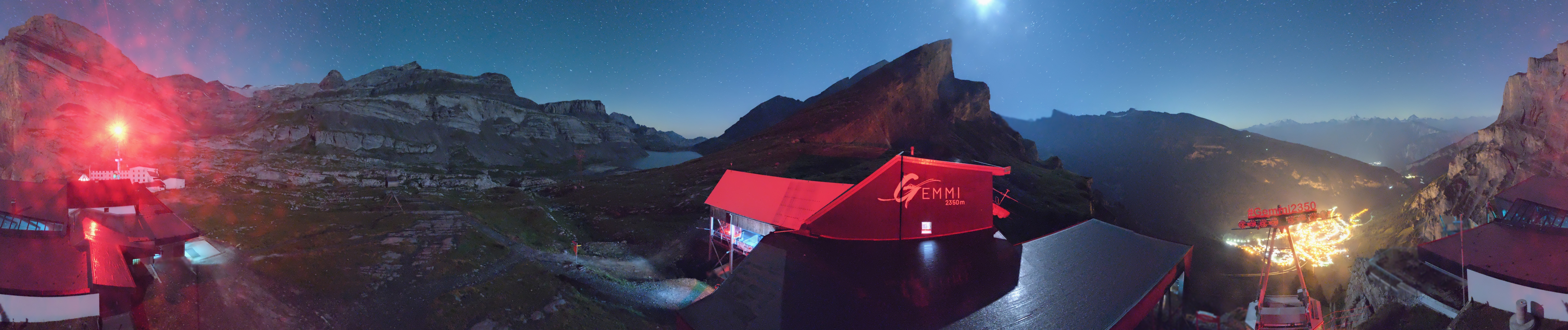 Archiv Foto Webcam Leukerbad: Gemmi Panoramacam