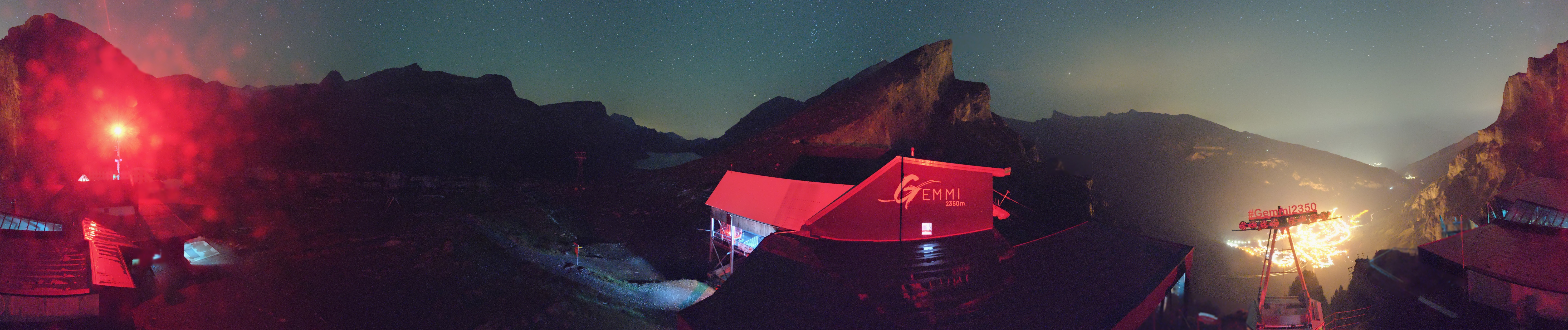 Archiv Foto Webcam Leukerbad: Gemmi Panoramacam