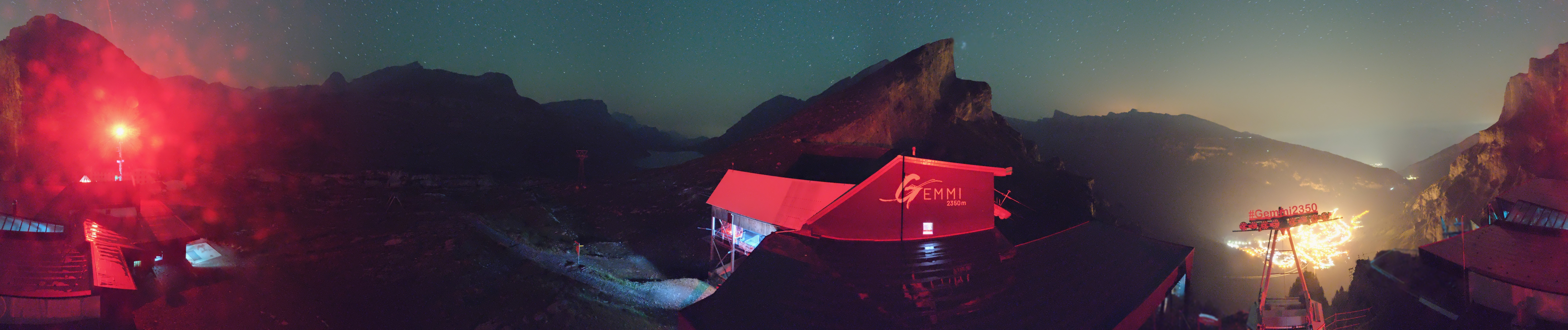 Archiv Foto Webcam Leukerbad: Gemmi Panoramacam