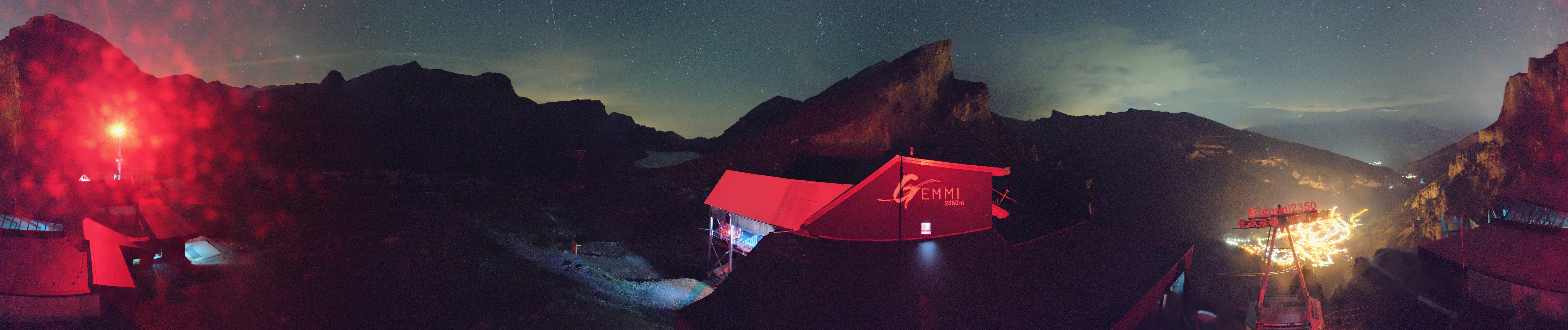 Archiv Foto Webcam Leukerbad: Gemmi Panoramacam