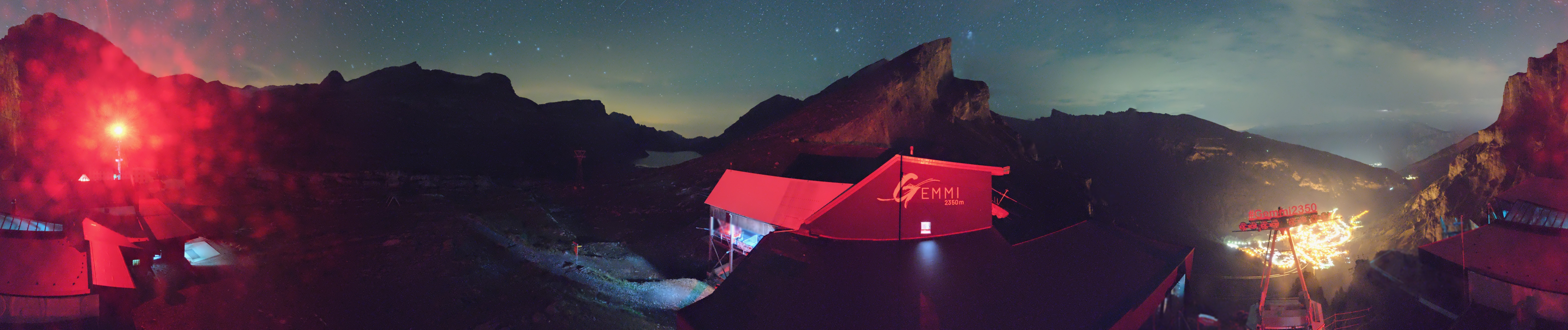 Archiv Foto Webcam Leukerbad: Gemmi Panoramacam