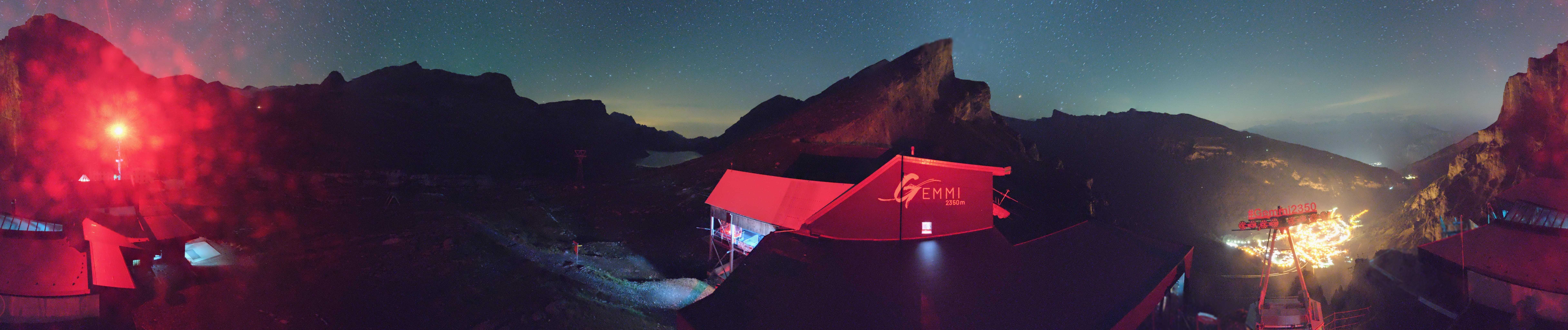 Archiv Foto Webcam Leukerbad: Gemmi Panoramacam