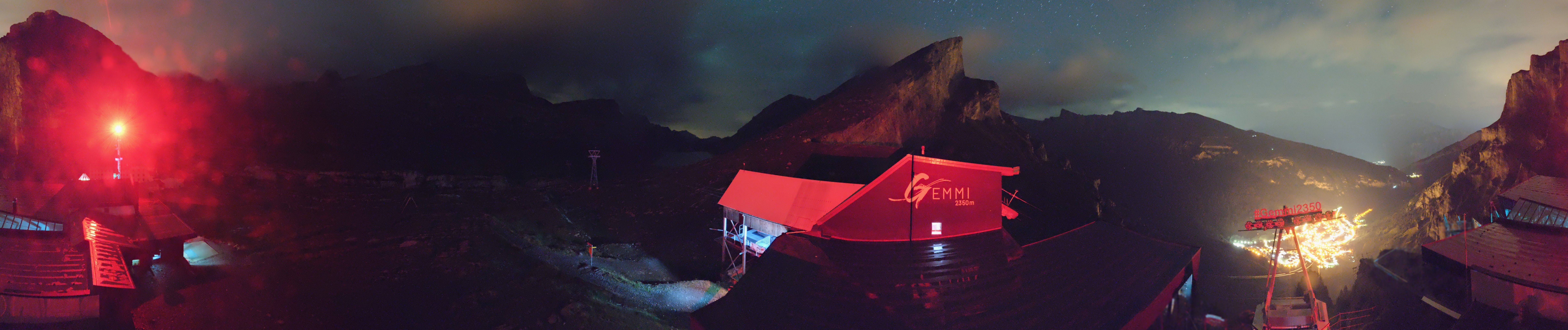 Archiv Foto Webcam Leukerbad: Gemmi Panoramacam