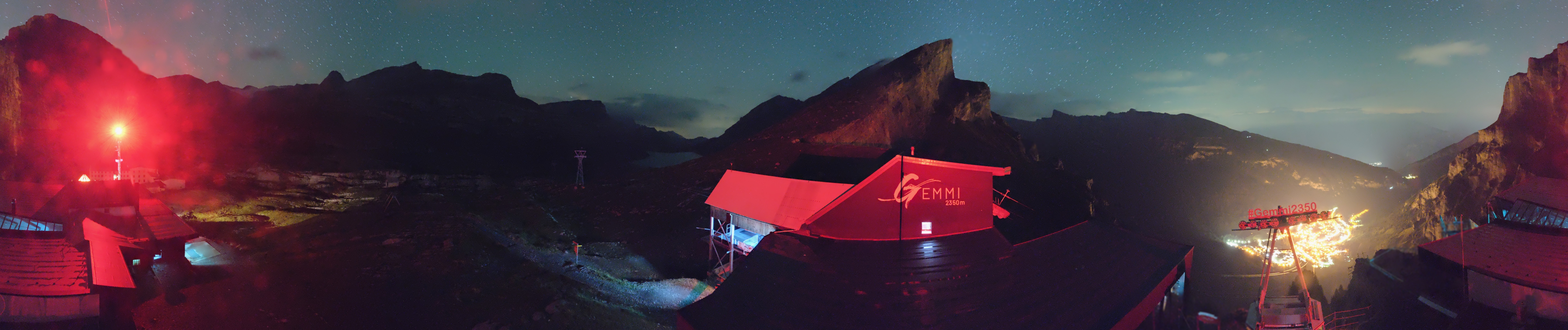 Archiv Foto Webcam Leukerbad: Gemmi Panoramacam