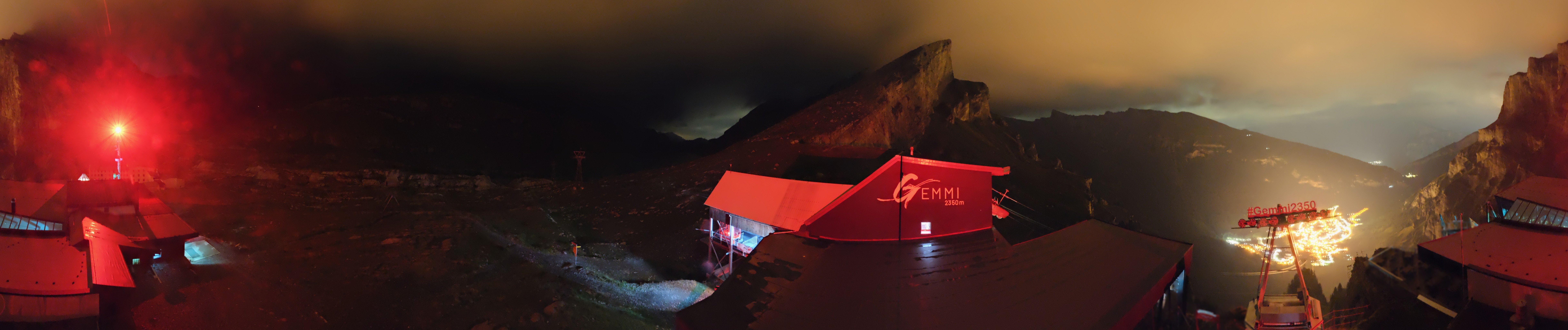Archiv Foto Webcam Leukerbad: Gemmi Panoramacam