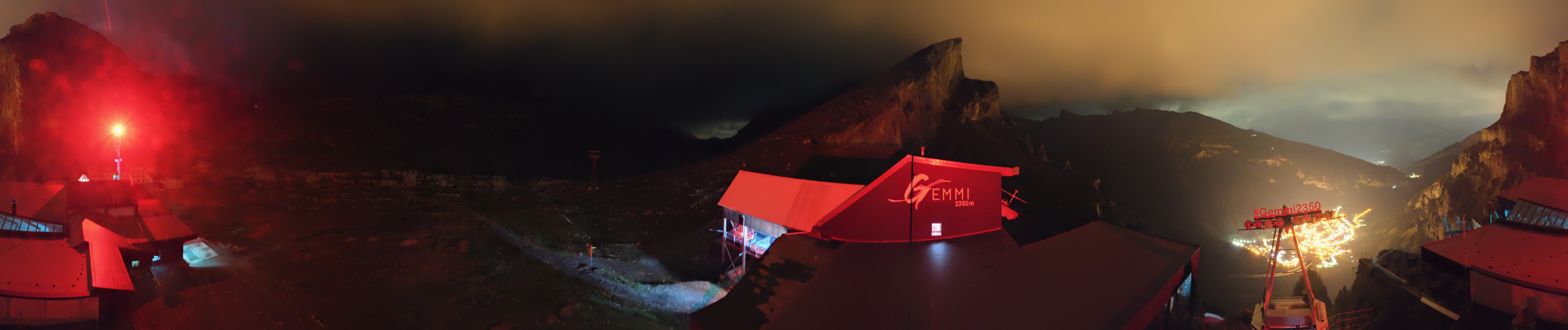 Archiv Foto Webcam Leukerbad: Gemmi Panoramacam