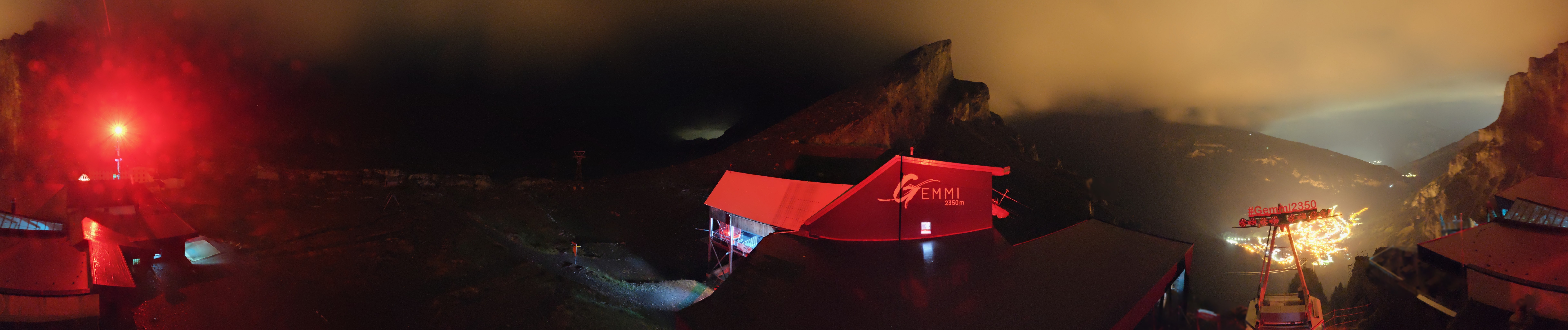 Archiv Foto Webcam Leukerbad: Gemmi Panoramacam