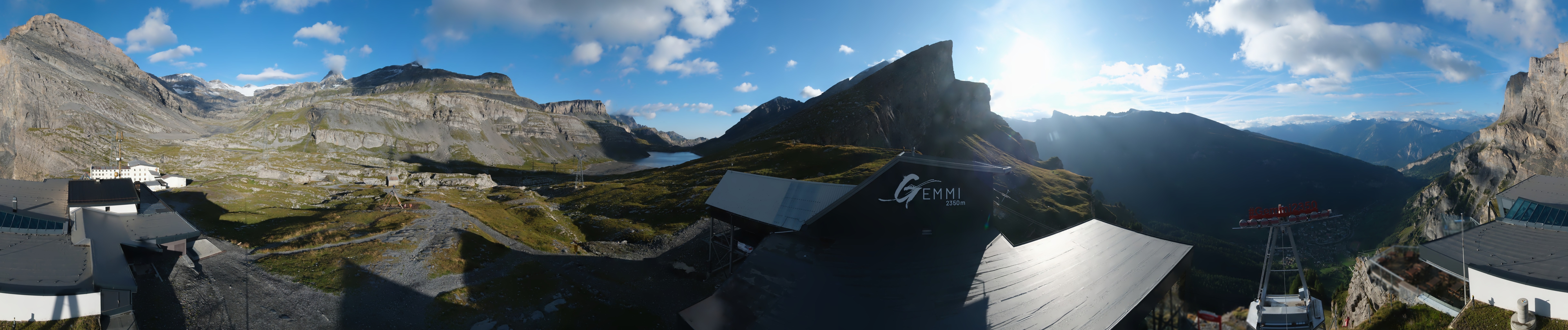 Archiv Foto Webcam Leukerbad: Gemmi Panoramacam