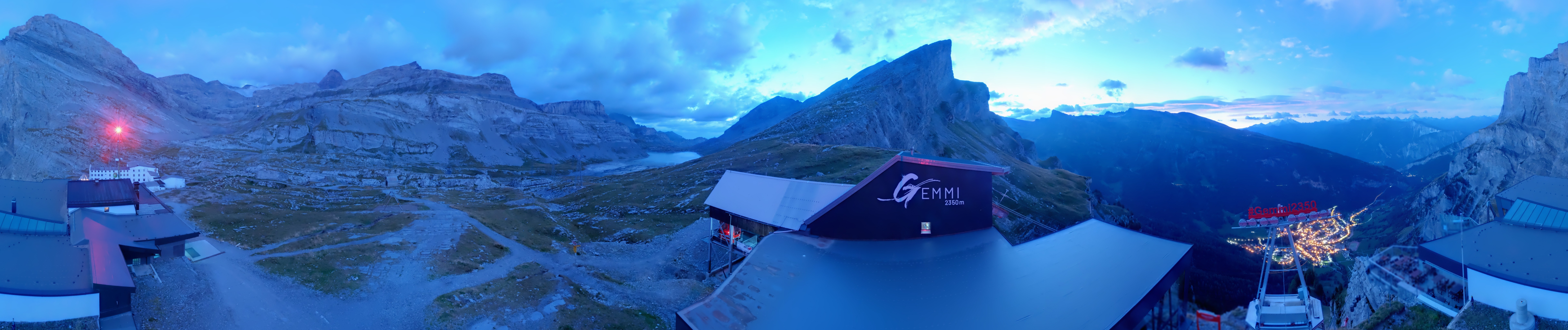 Archiv Foto Webcam Leukerbad: Gemmi Panoramacam