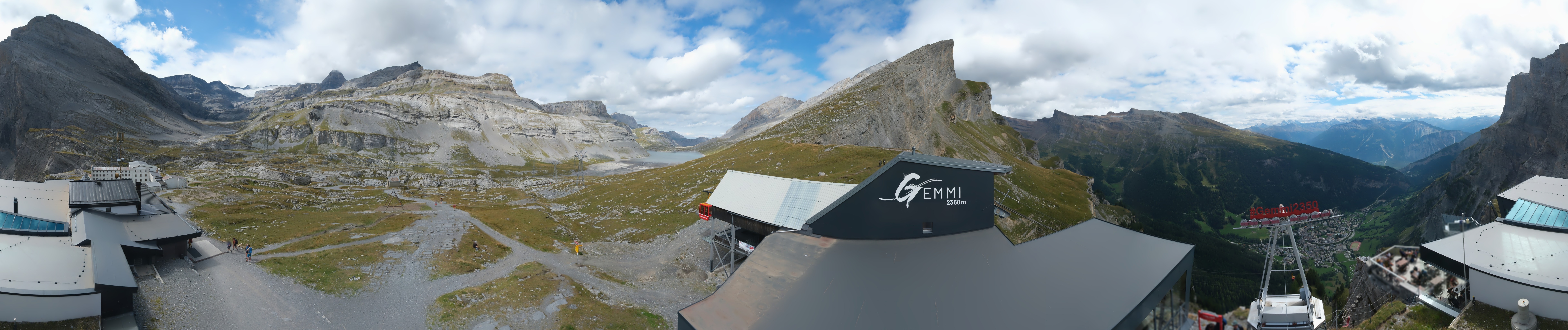 Archiv Foto Webcam Leukerbad: Gemmi Panoramacam