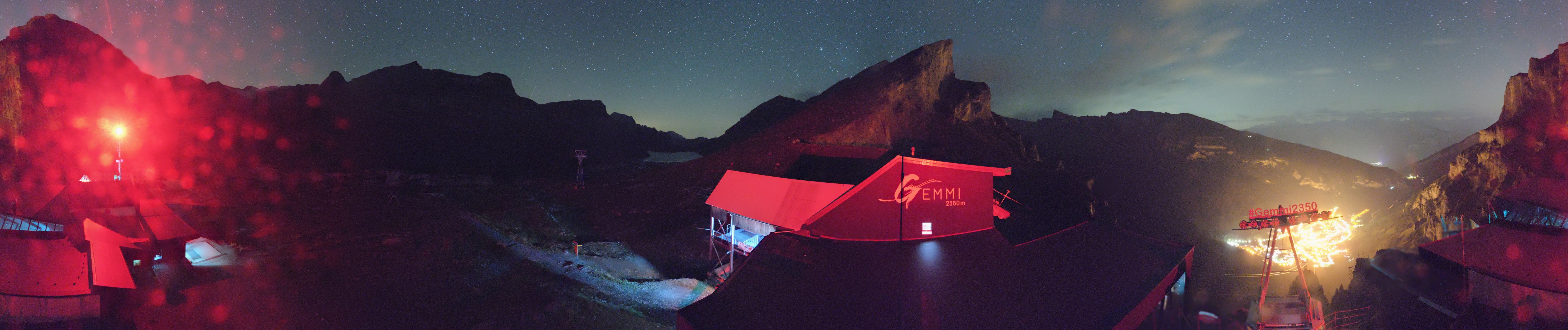 Archiv Foto Webcam Leukerbad: Gemmi Panoramacam