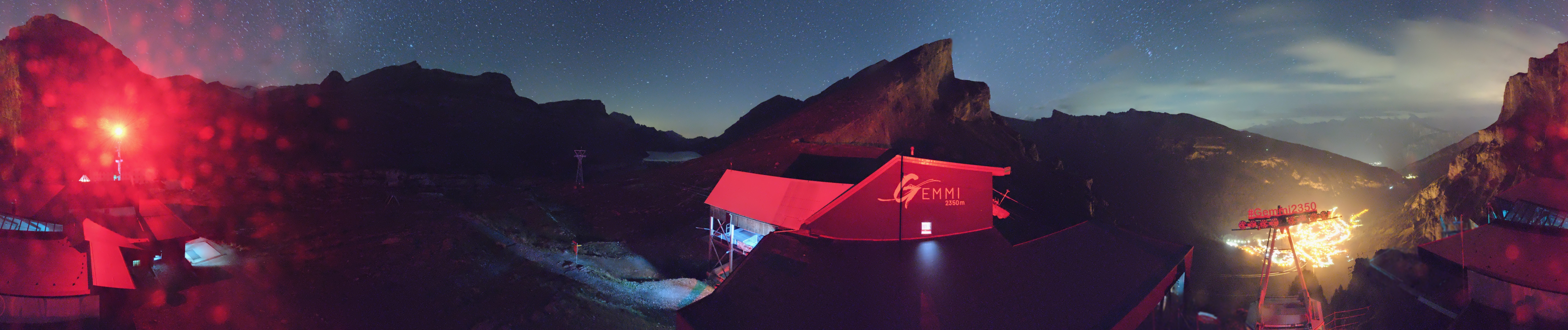 Archiv Foto Webcam Leukerbad: Gemmi Panoramacam