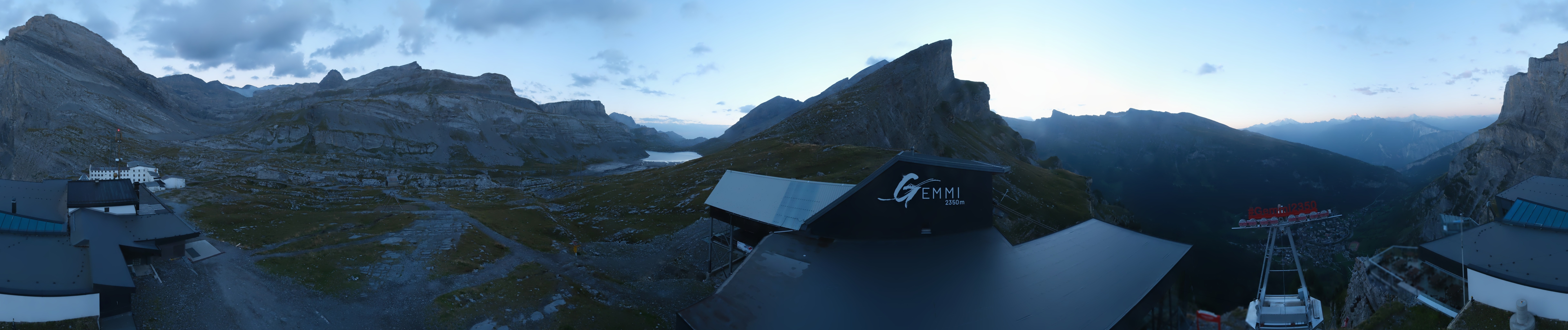 Archiv Foto Webcam Leukerbad: Gemmi Panoramacam