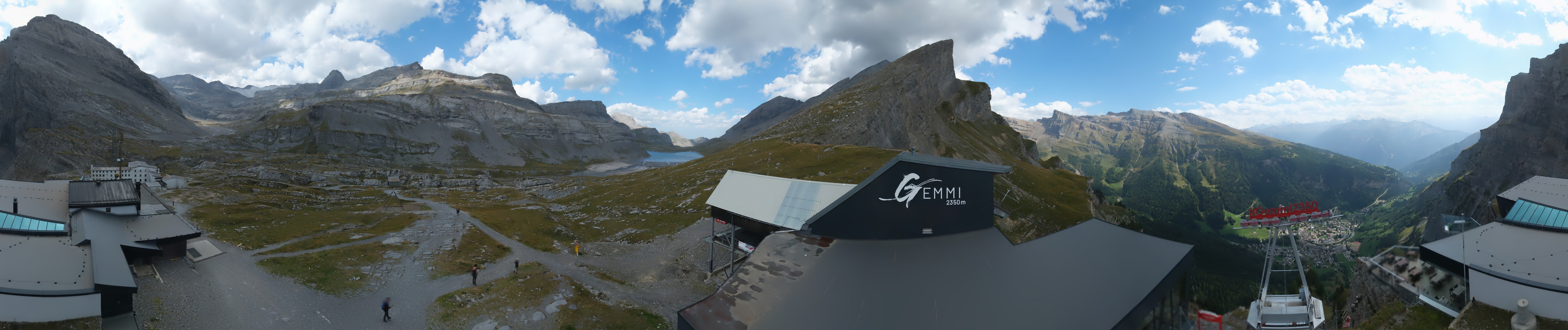 Archiv Foto Webcam Leukerbad: Gemmi Panoramacam