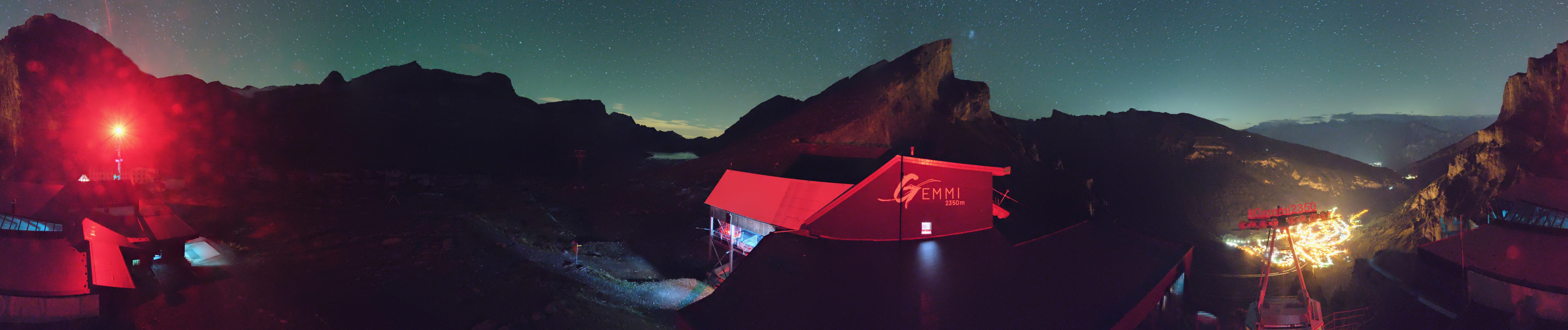 Archiv Foto Webcam Leukerbad: Gemmi Panoramacam