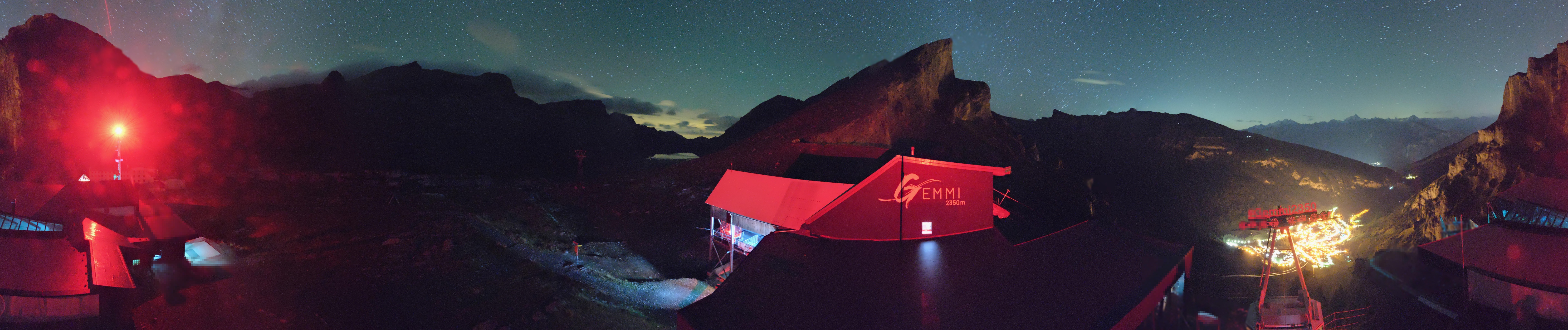 Archiv Foto Webcam Leukerbad: Gemmi Panoramacam