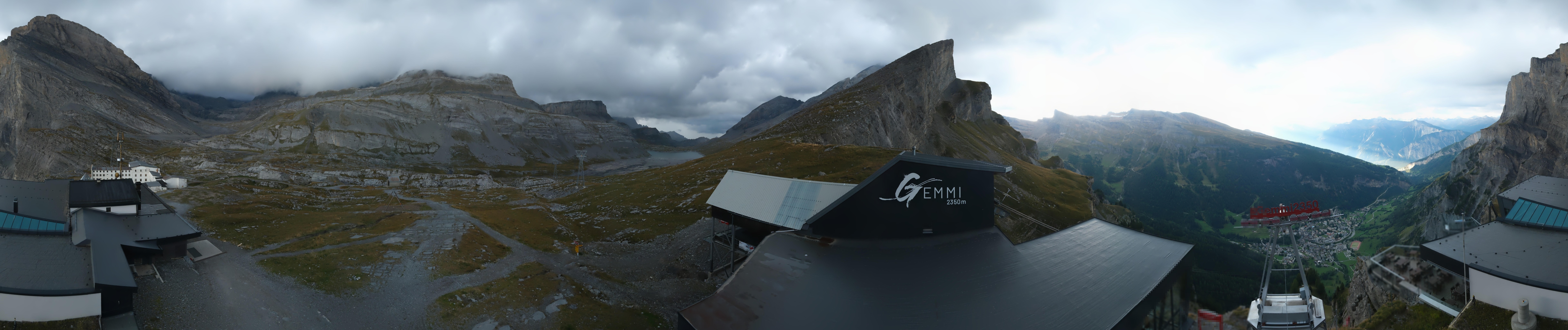 Archiv Foto Webcam Leukerbad: Gemmi Panoramacam