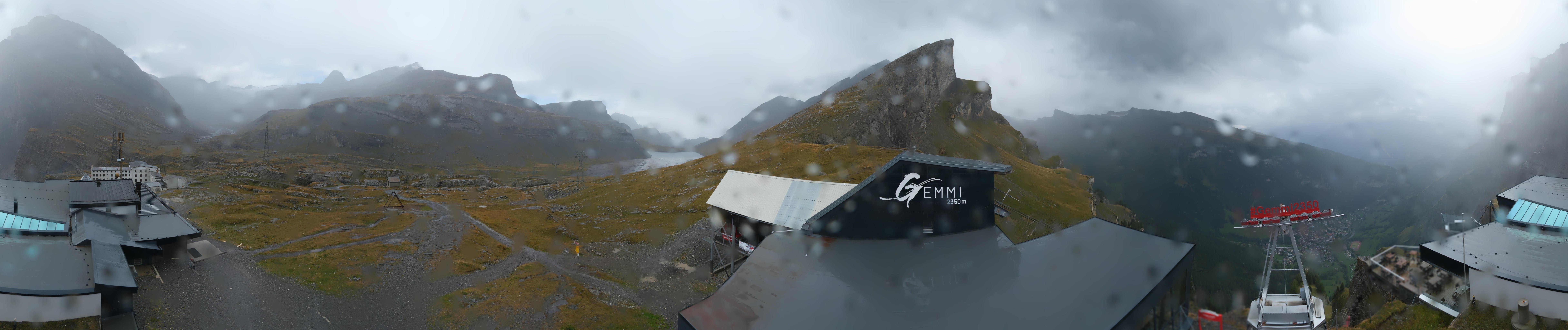 Archiv Foto Webcam Leukerbad: Gemmi Panoramacam