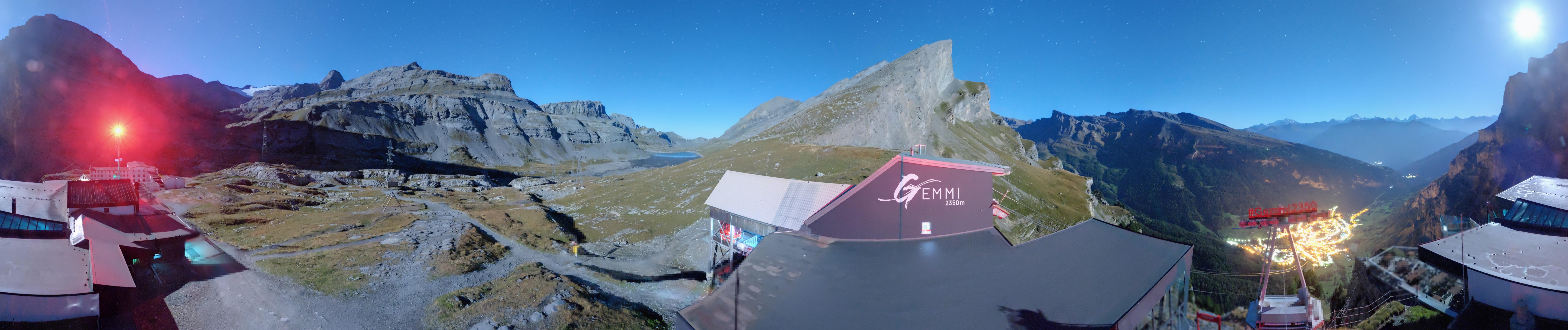 Archiv Foto Webcam Leukerbad: Gemmi Panoramacam