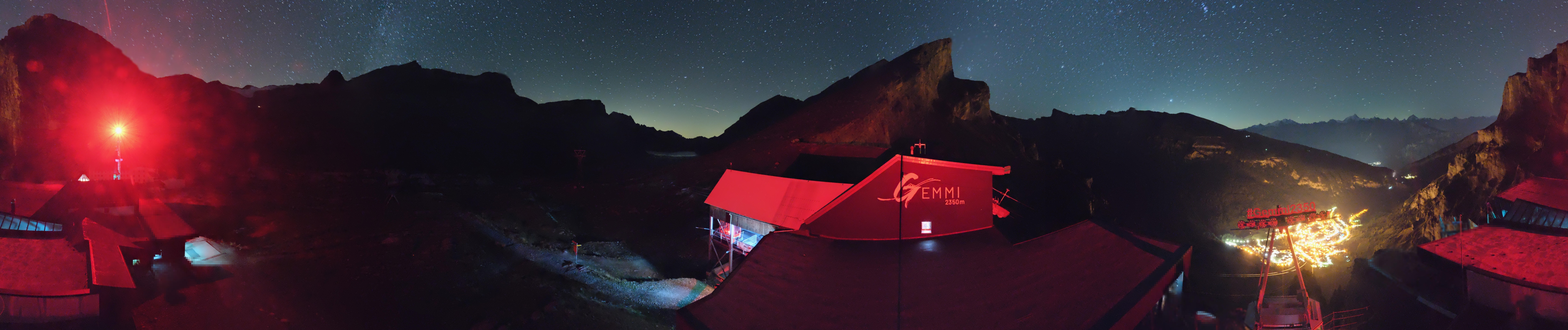 Archiv Foto Webcam Leukerbad: Gemmi Panoramacam