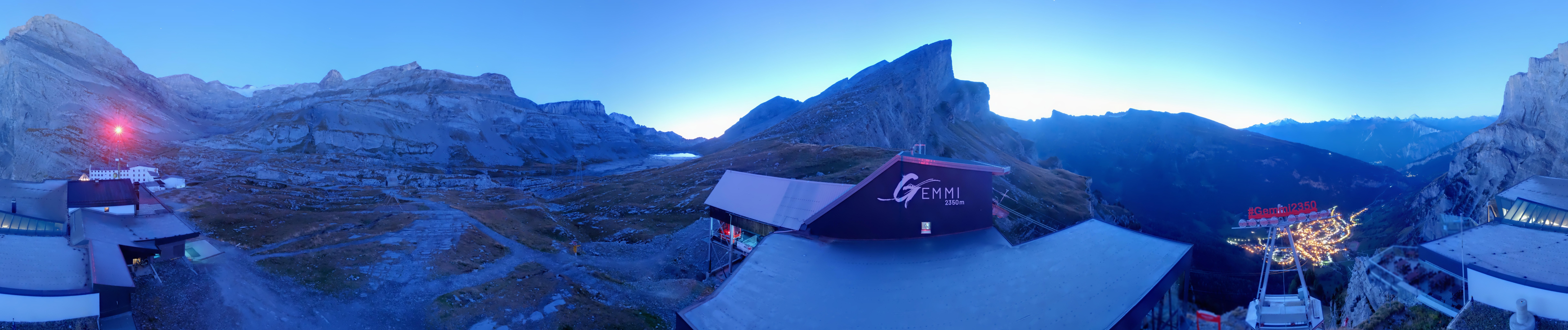 Archiv Foto Webcam Leukerbad: Gemmi Panoramacam