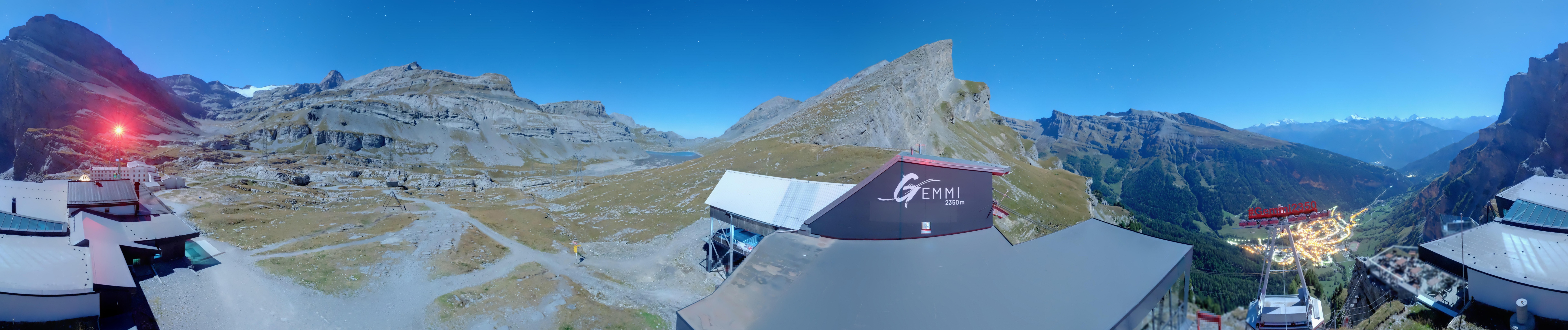 Archiv Foto Webcam Leukerbad: Gemmi Panoramacam