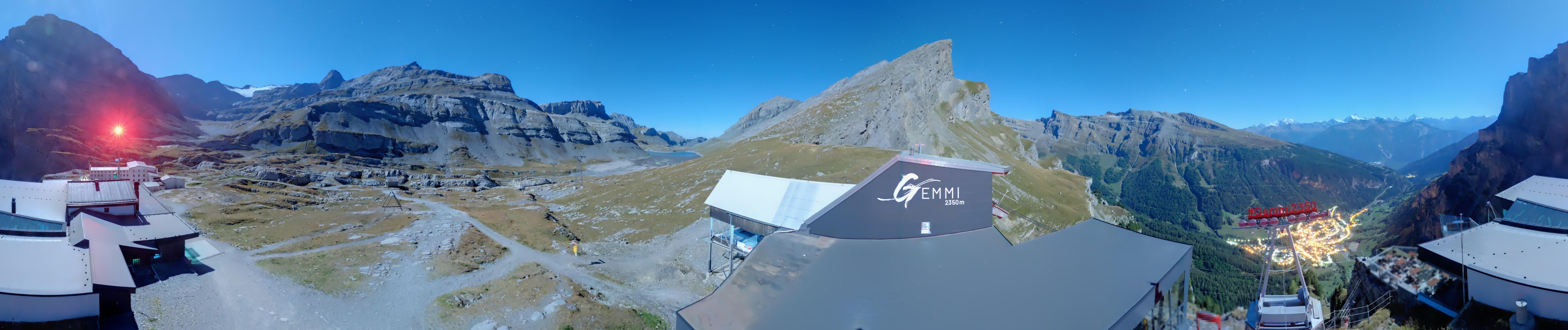 Archiv Foto Webcam Leukerbad: Gemmi Panoramacam