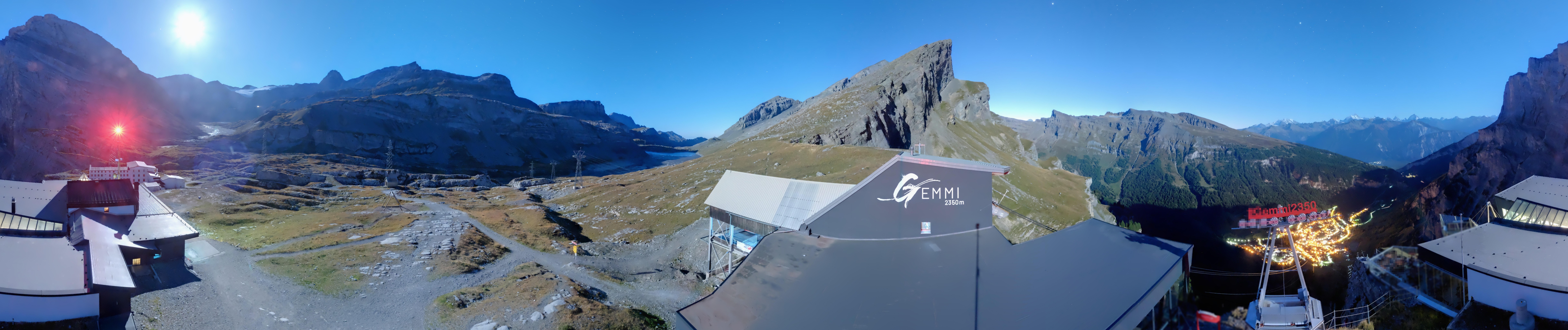 Archiv Foto Webcam Leukerbad: Gemmi Panoramacam