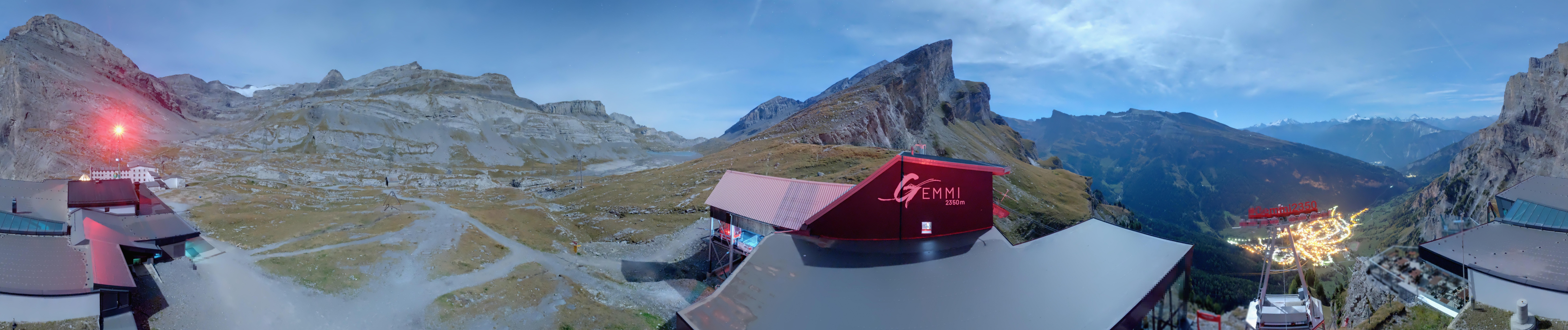 Archiv Foto Webcam Leukerbad: Gemmi Panoramacam