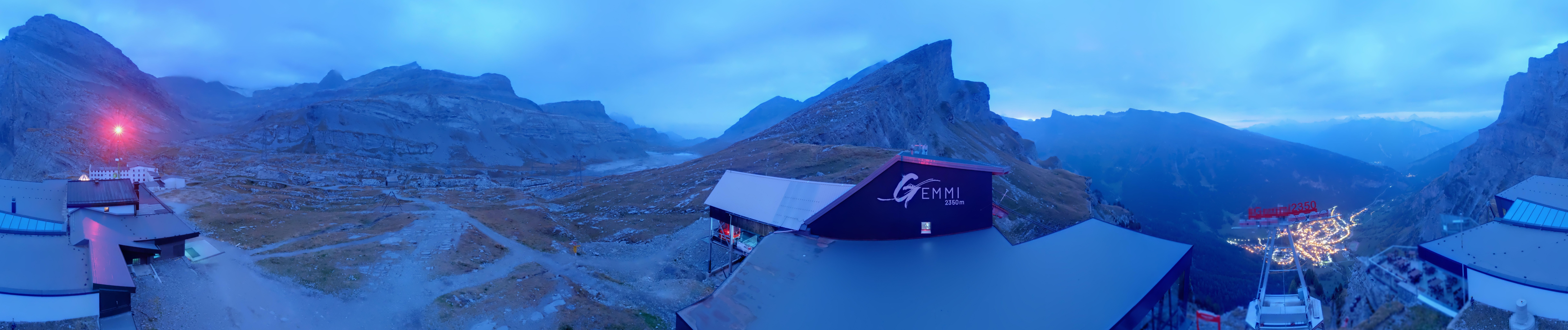 Archiv Foto Webcam Leukerbad: Gemmi Panoramacam