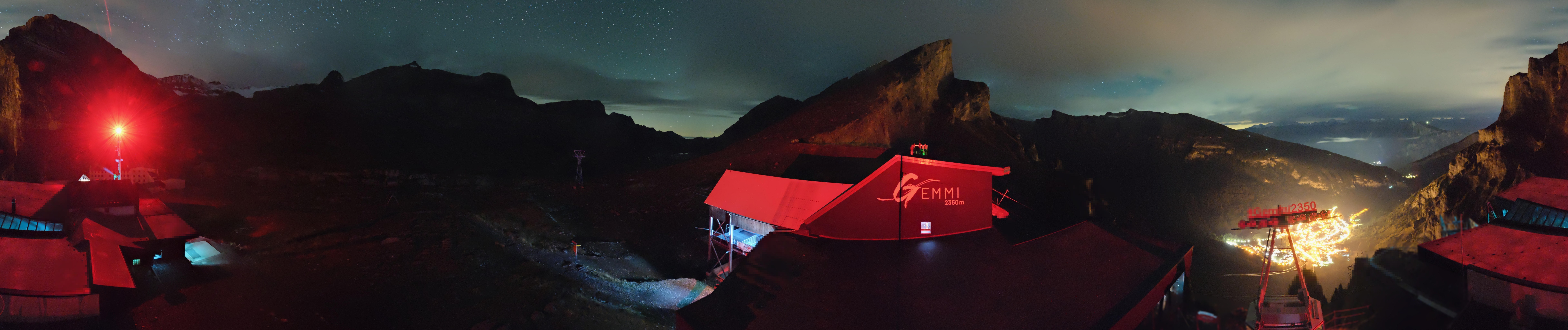 Archiv Foto Webcam Leukerbad: Gemmi Panoramacam