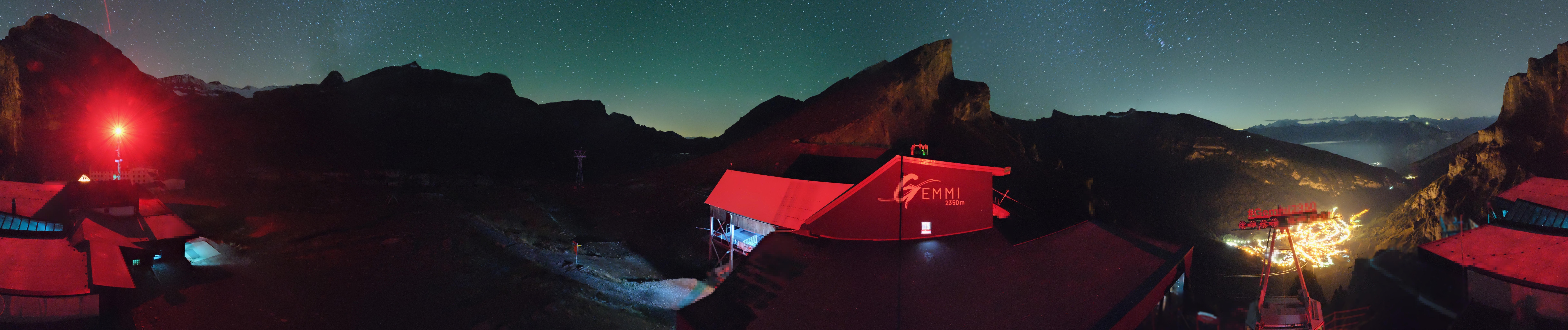Archiv Foto Webcam Leukerbad: Gemmi Panoramacam