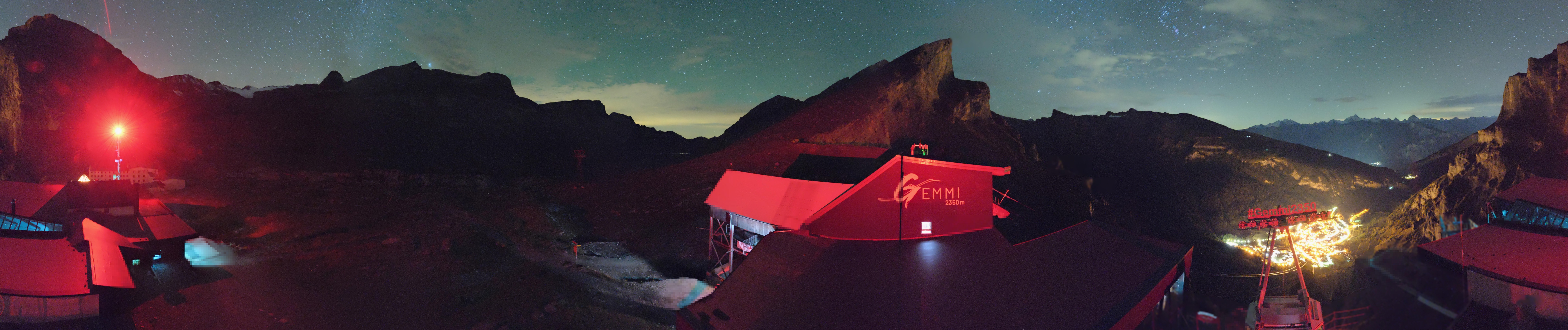 Archiv Foto Webcam Leukerbad: Gemmi Panoramacam