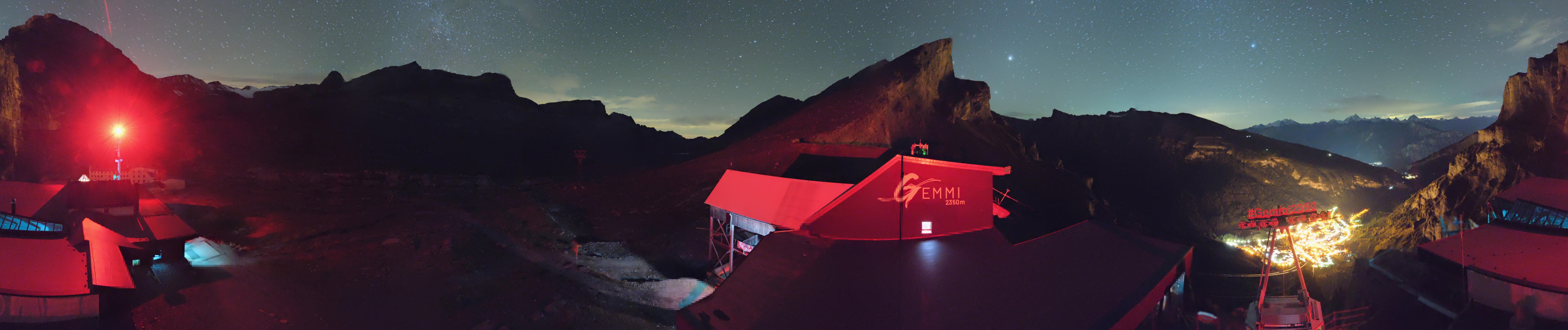 Archiv Foto Webcam Leukerbad: Gemmi Panoramacam