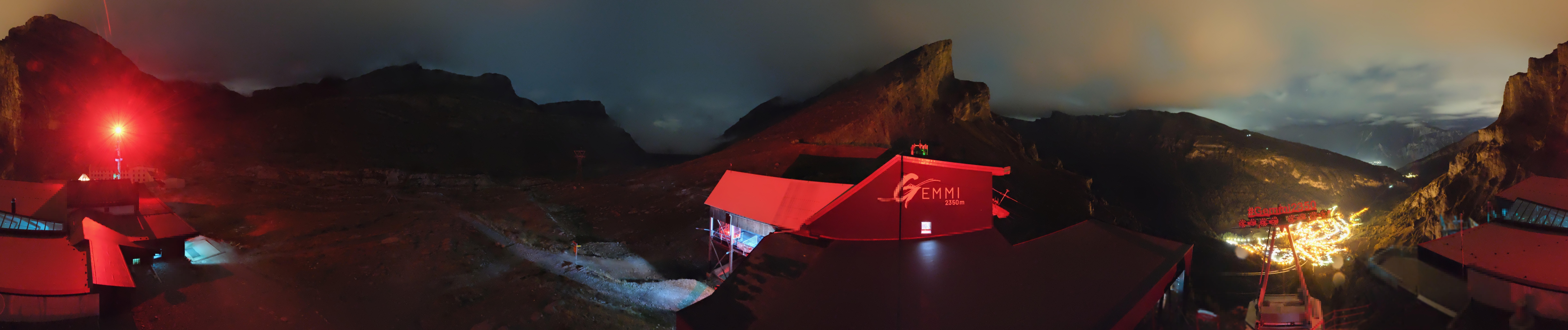 Archiv Foto Webcam Leukerbad: Gemmi Panoramacam
