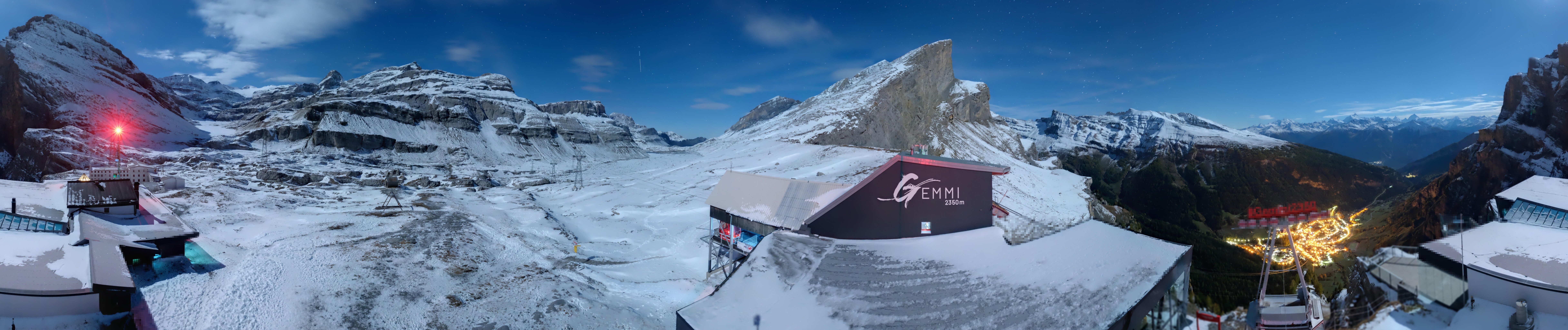 Archived image Webcam Leukerbad: Roundshot Gemmipass