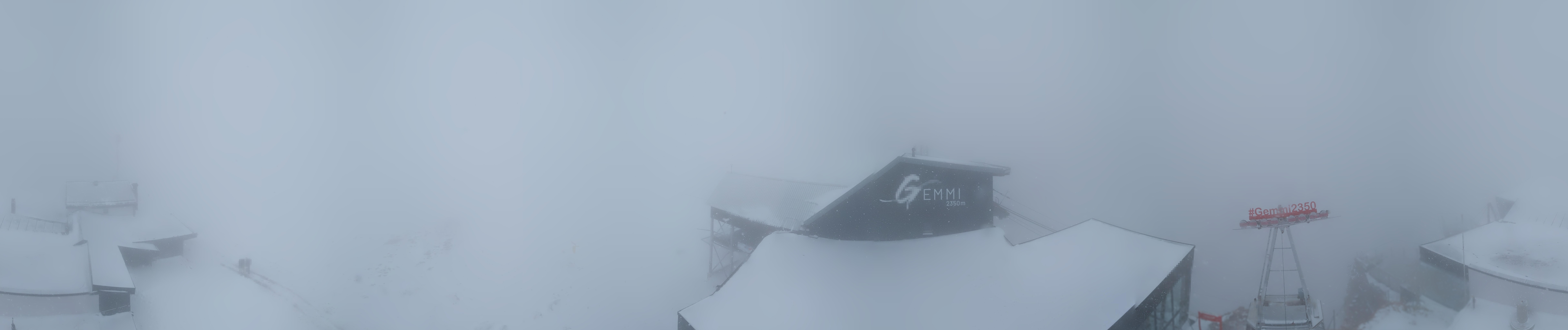 Archived image Webcam Leukerbad: Roundshot Gemmipass