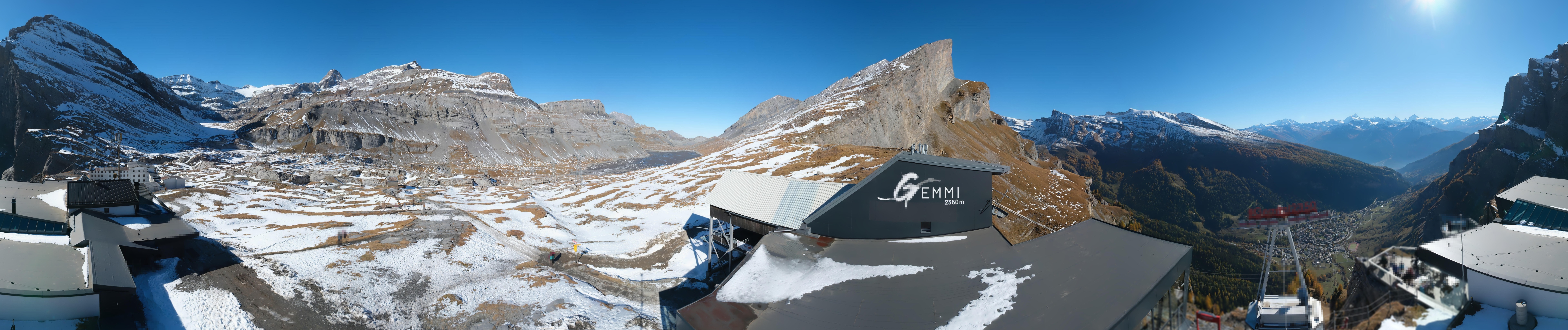 Archived image Webcam Leukerbad: Roundshot Gemmipass