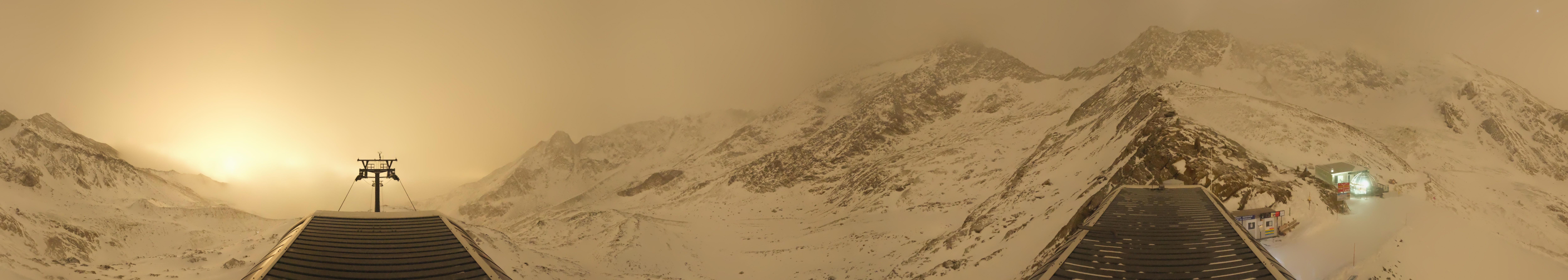 Archiv Foto Webcam Bergstation Hohsaas Saas-Grund