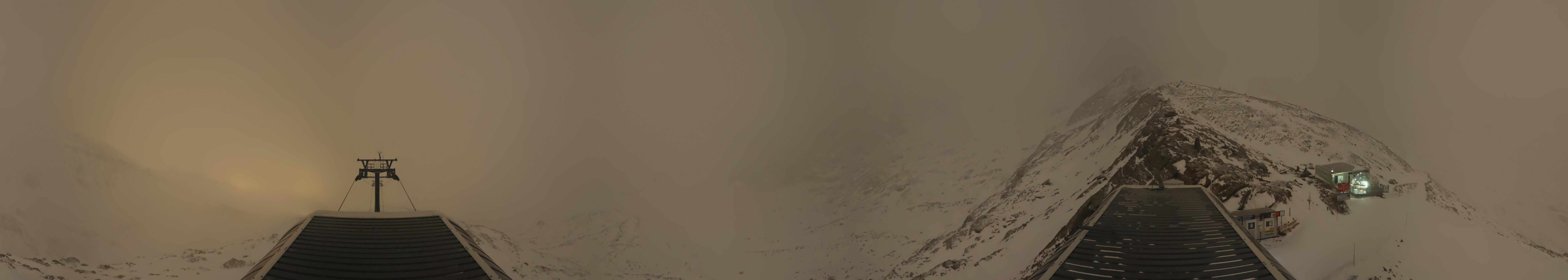 Archiv Foto Webcam Bergstation Hohsaas Saas-Grund