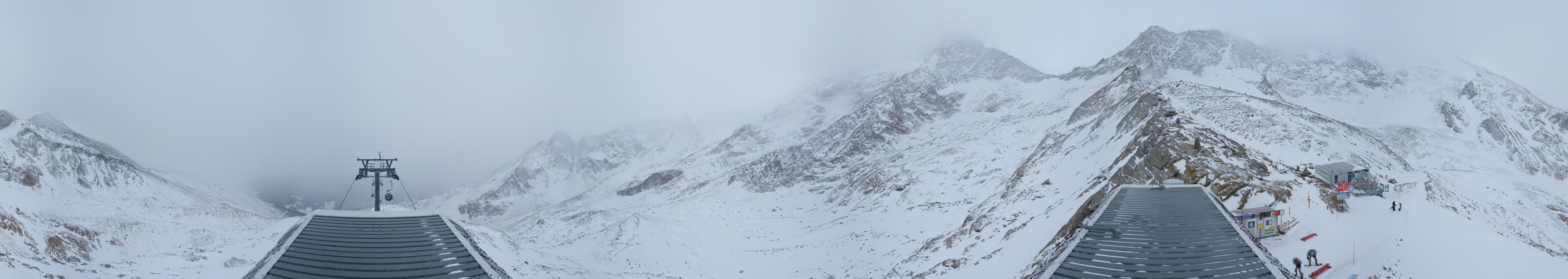 Archiv Foto Webcam Bergstation Hohsaas Saas-Grund