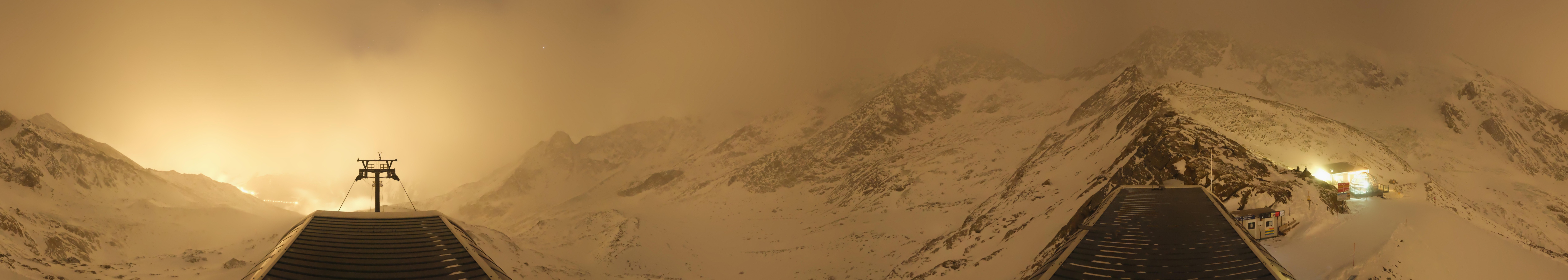 Archiv Foto Webcam Bergstation Hohsaas Saas-Grund