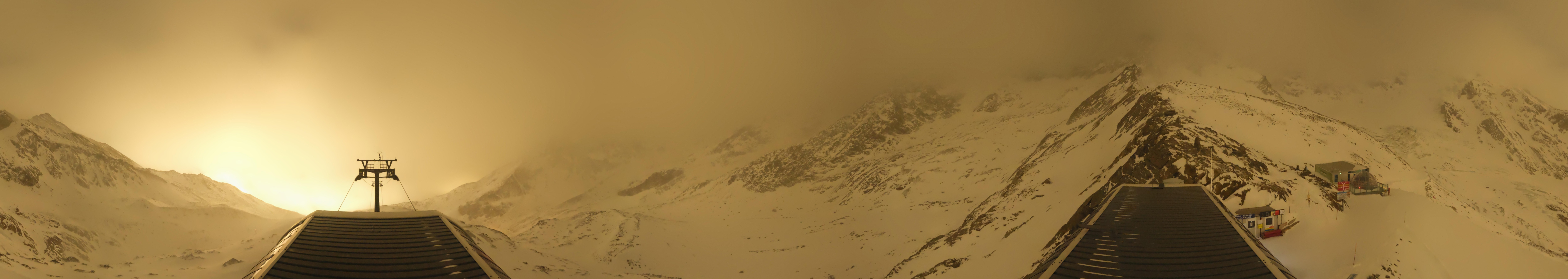 Archiv Foto Webcam Bergstation Hohsaas Saas-Grund