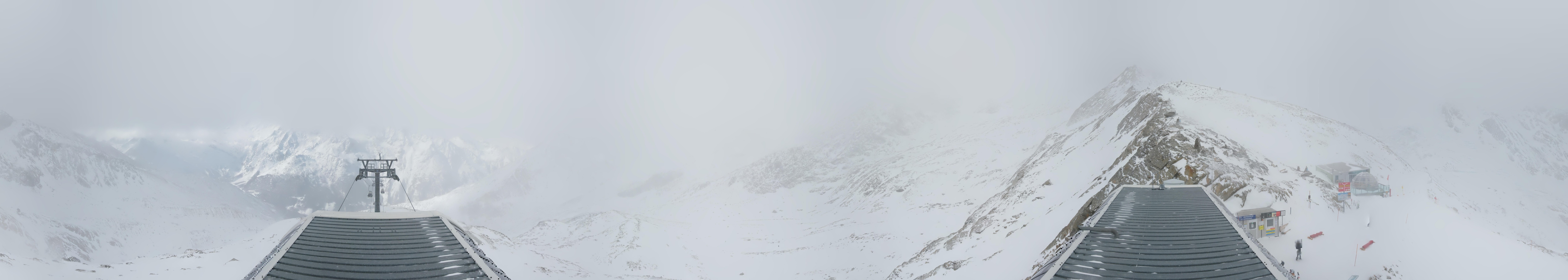 Archiv Foto Webcam Bergstation Hohsaas Saas-Grund